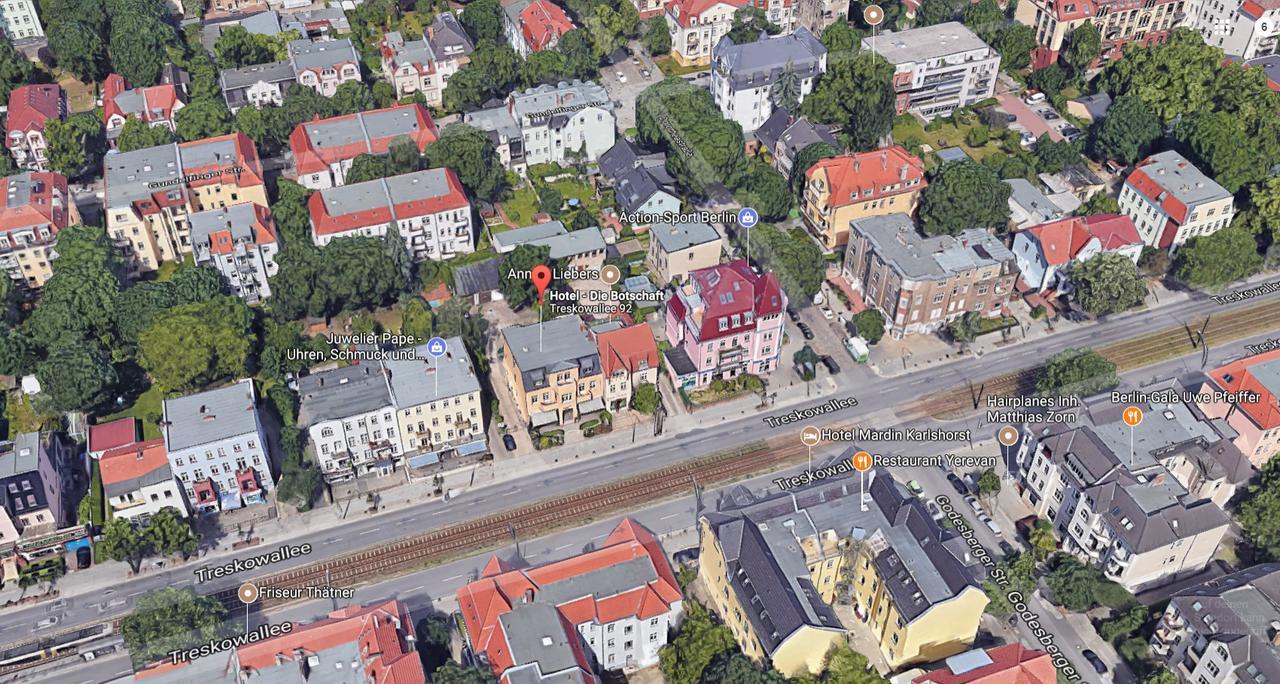 Botschaft Hotell Berlin Eksteriør bilde
